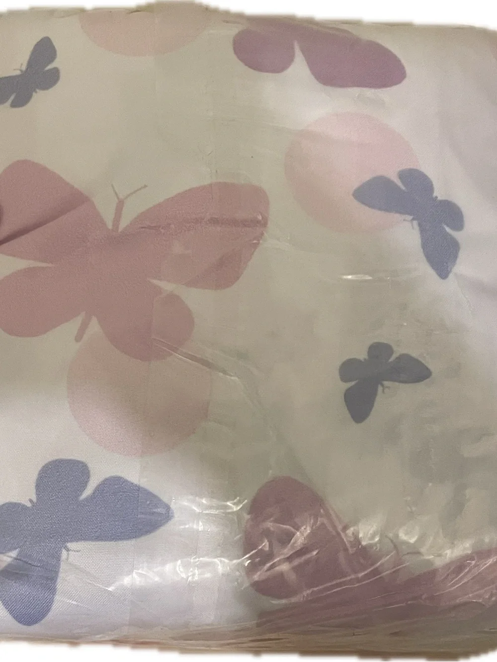 Baby Crib Sheets Pink & Purple Butterfly Home Bedding